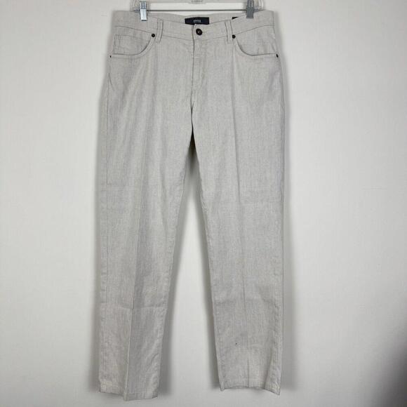 Lot - 3 Brax Feel Good Pants Men 34 X 31 Straight Leg Casual Work Formal Pockets - Picture 7 of 12